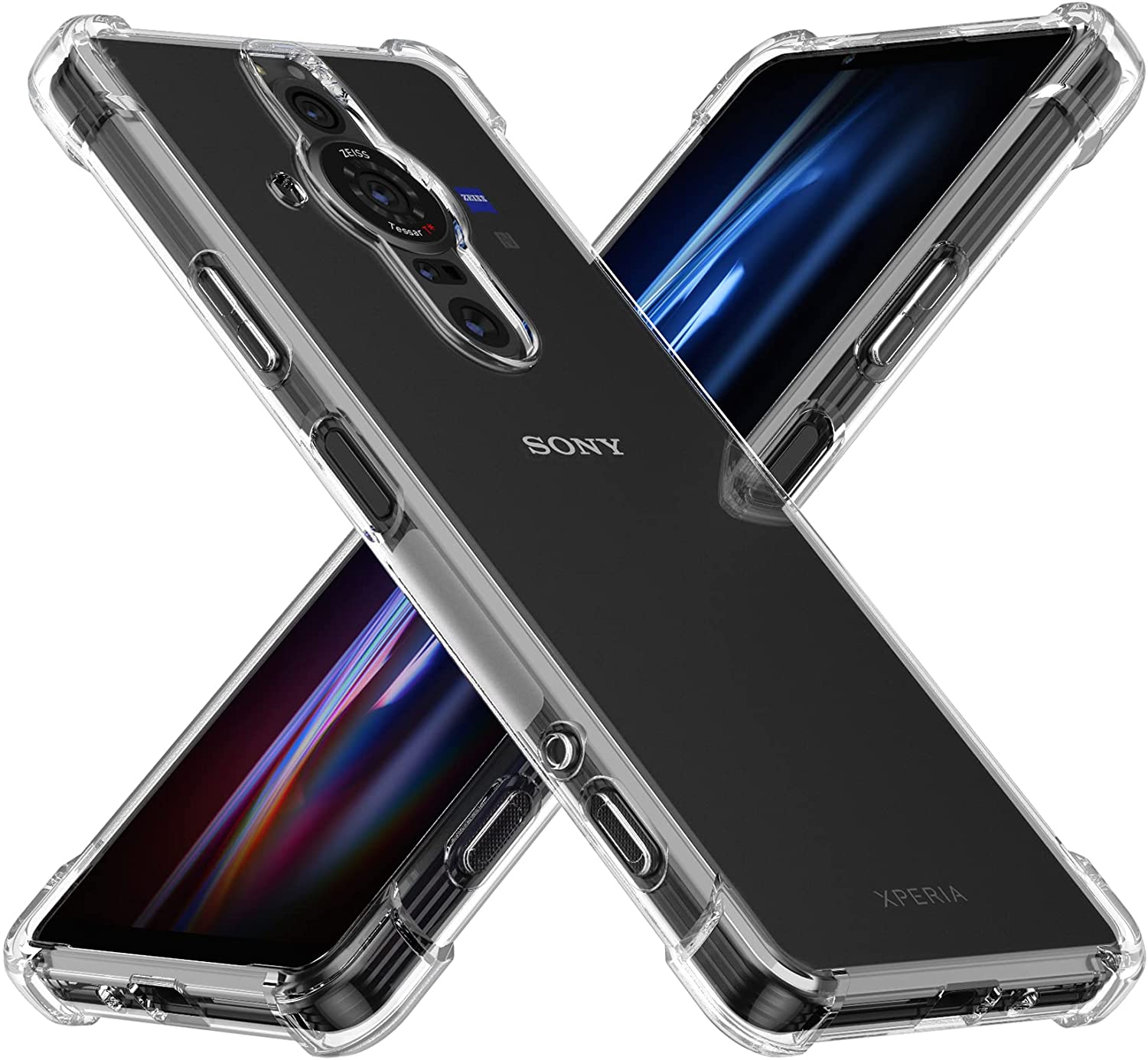 Чехол для Xperia PRO-I прозрачный, противоударный Тонкий Ультратонкий  Гибкий Мягкий силиконовый чехол из ТПУ для Sony Xperia 10 5 1 III |  AliExpress