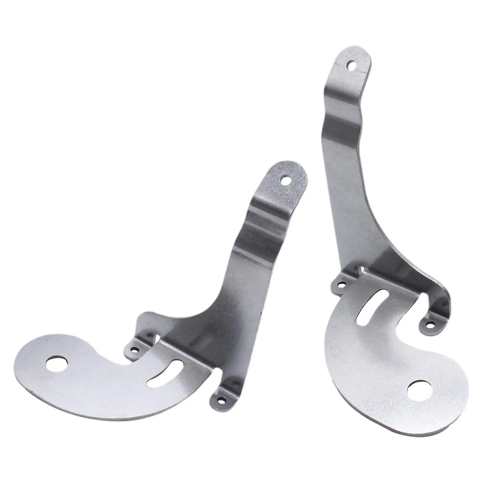 2 Pieces Spotlight Brackets Car Chrome Fit for BMW Mini 2001-2006