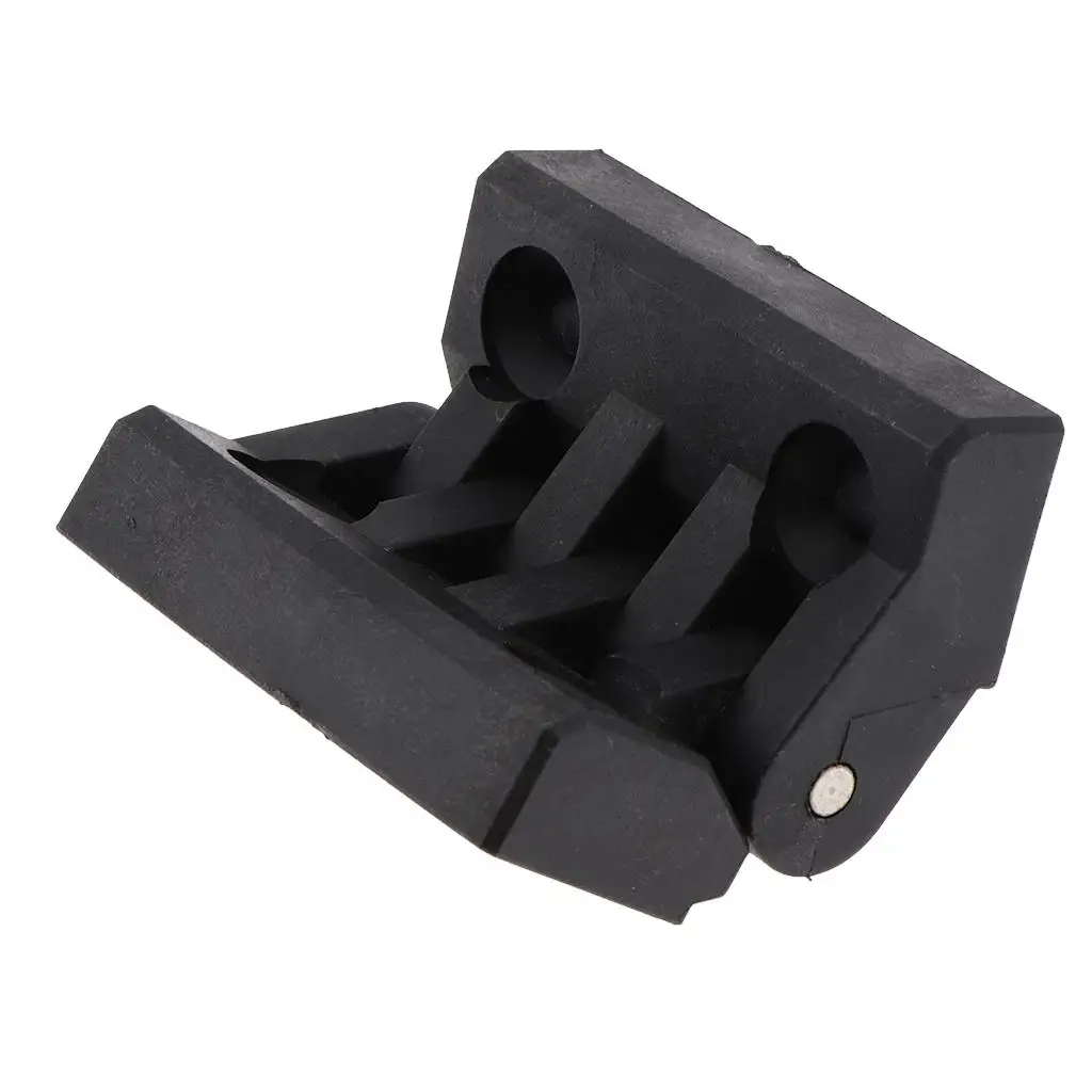 64mm X 64mm 4 Countersunk Holes Adjustable Position Control Hinge, Black