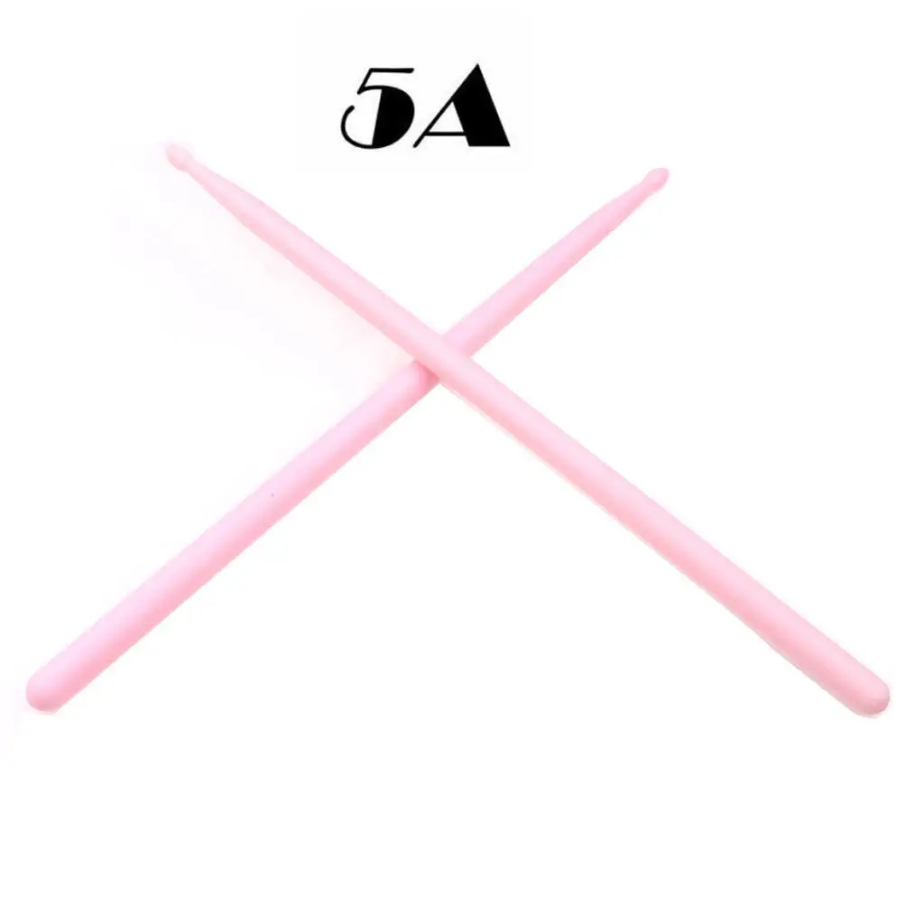 Drum Sticks 5A Classic Nylon 1 Pair Pink Drumsticks Percussion Instrument