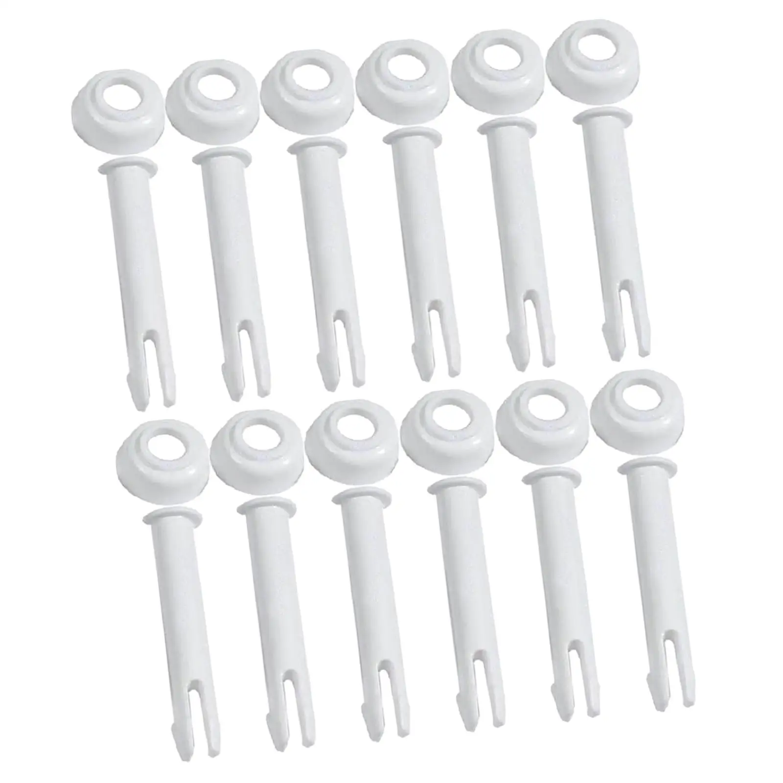 12 Pieces Swimming Pool Joint Pins and Pool Seals Part for 13`-24` above Round Metal Pools