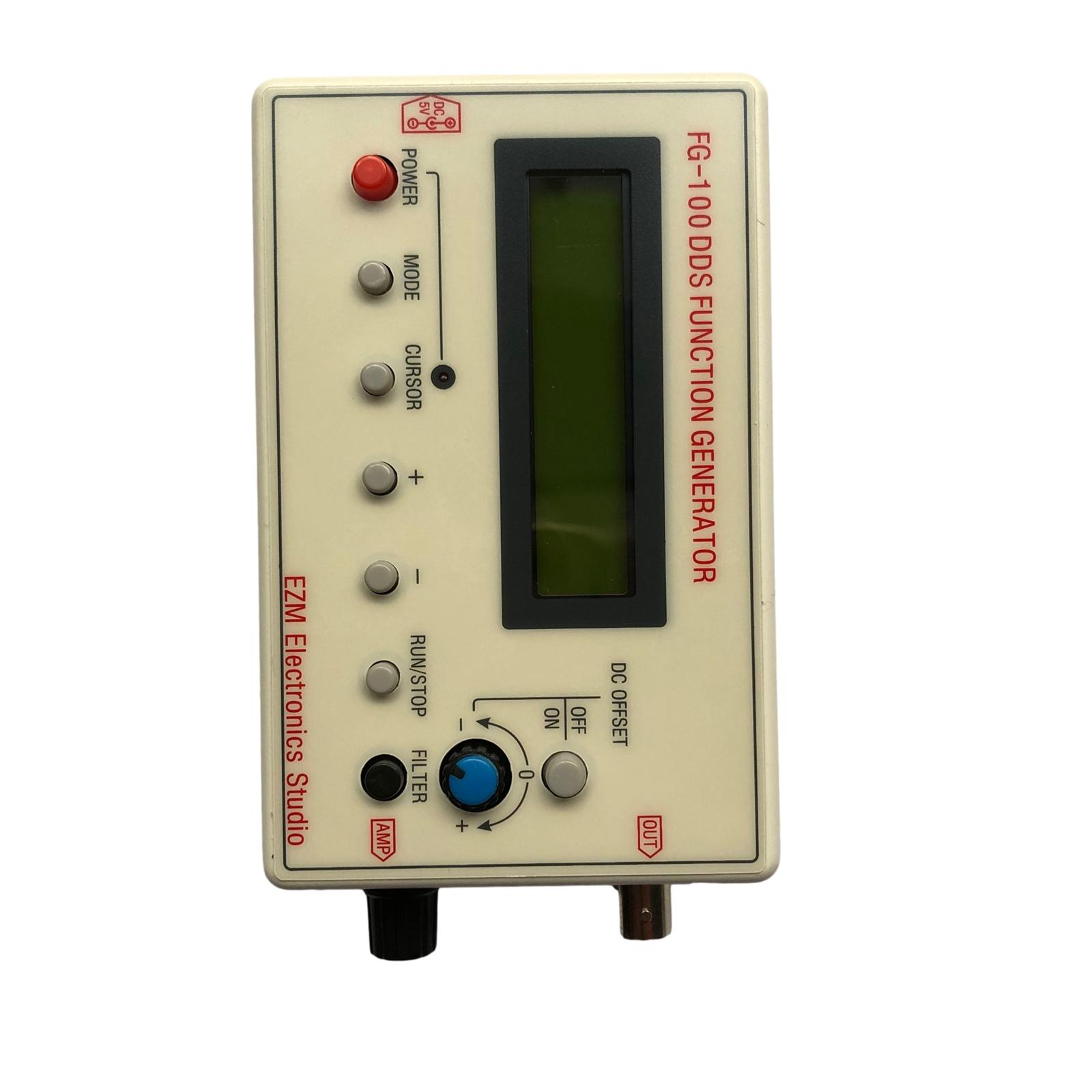 Mini Function Signal Generator with USB Cable Signal Source Module Precision Portable Meter Electronic Measuring Instrument