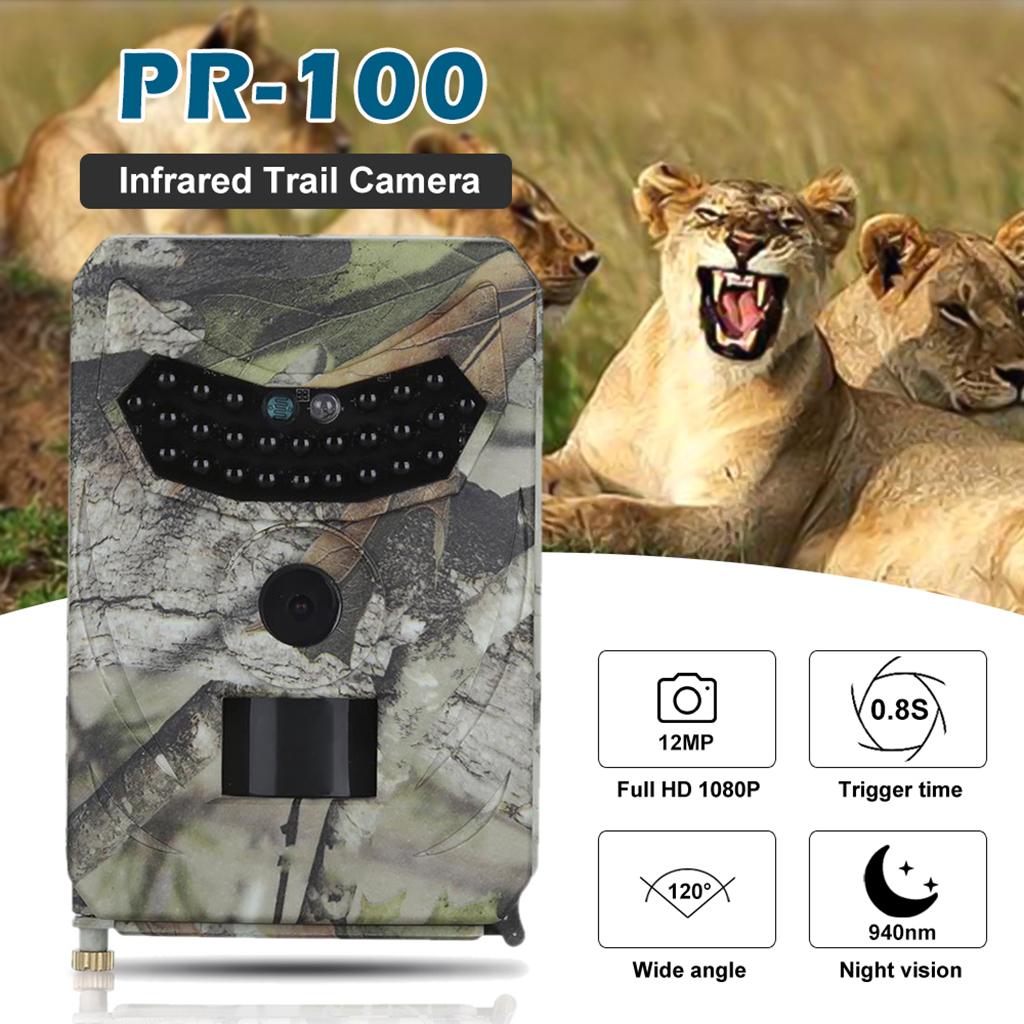 Outdoor Hunting Camera HD 1080P Waterproof IP56   Wild Hunter Camera