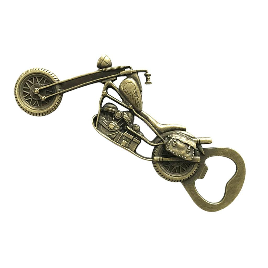 Cool Motorcycle Bottle Opener Zinc Alloy Beer Bottle Opener for Boyfriend Grandpa Dad Husband Christmas Birthday Presents