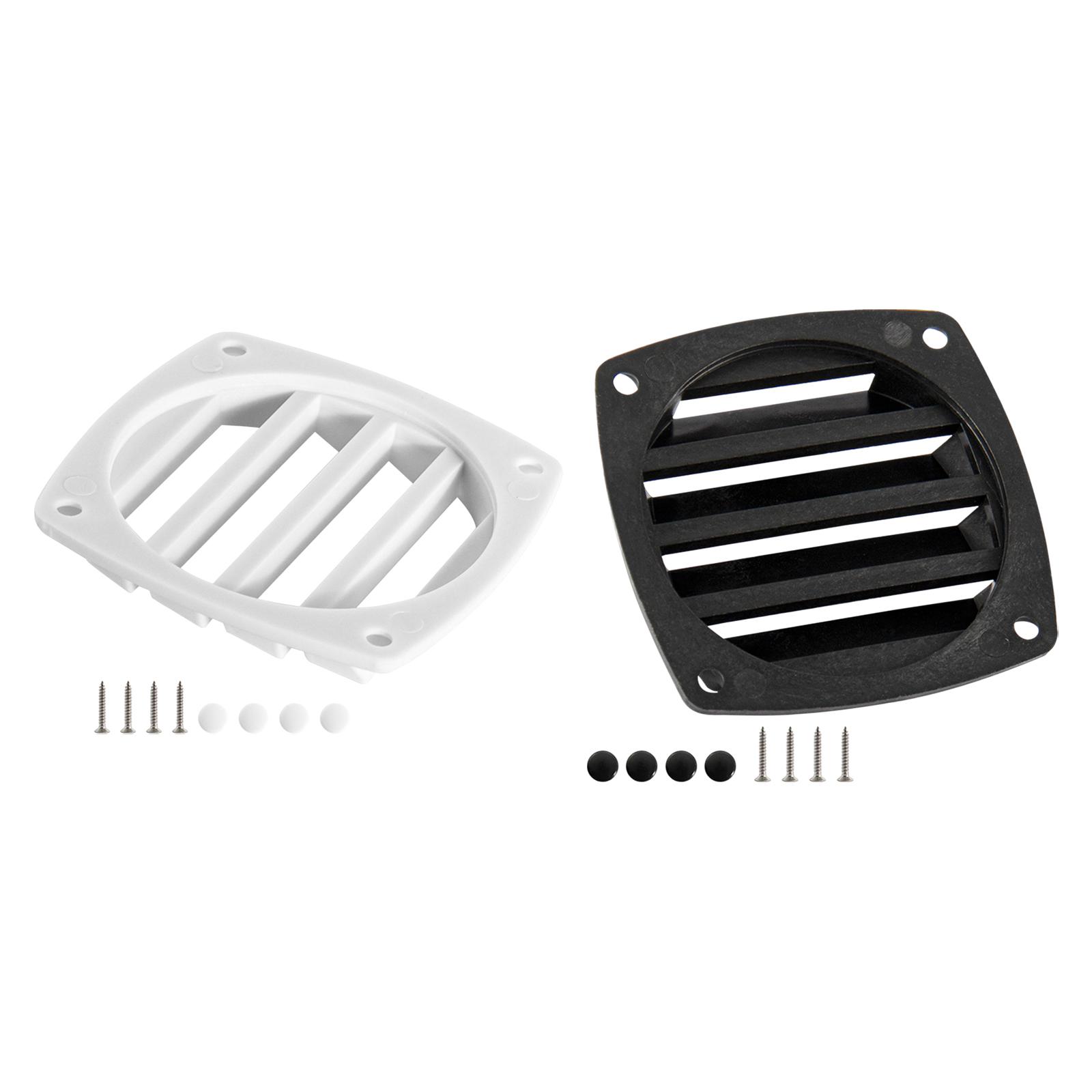 3 inch Boat Louvered Vent Replace Outlet Vent Air Vent Grill for Marine