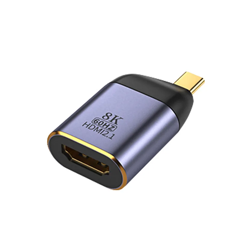 Nephy - Cable adaptador USB C a HDMI, convertidor 8K USB-C (tipo C) a HDMI 2,1, Compatible con 4K @ 120Hz, Compatible con Thunderbolt 3, MacBook, etc.