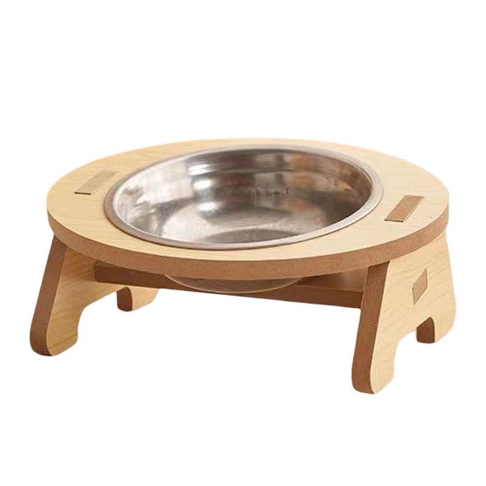 Title 6, Pet Feeder Single/Double Bowl with Anti-Knockov...