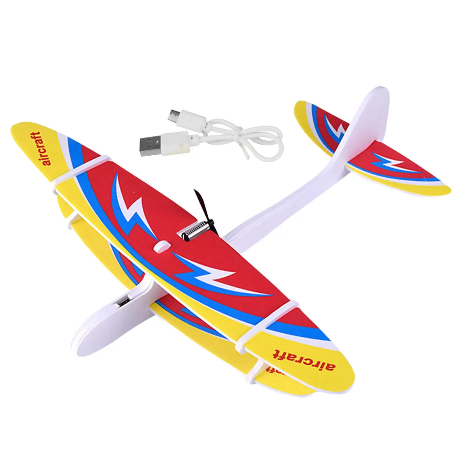 foam Electric Hand Throwing Glider Plane Outdoor Sport game toy for Adults