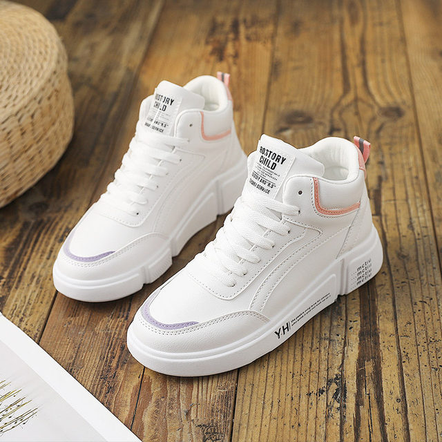 White Sneakers Women Casual Sports Running Shoes Ladies Fashion Trainers  Tennis Female Platform Vulcanized Shoes Woman Footwear