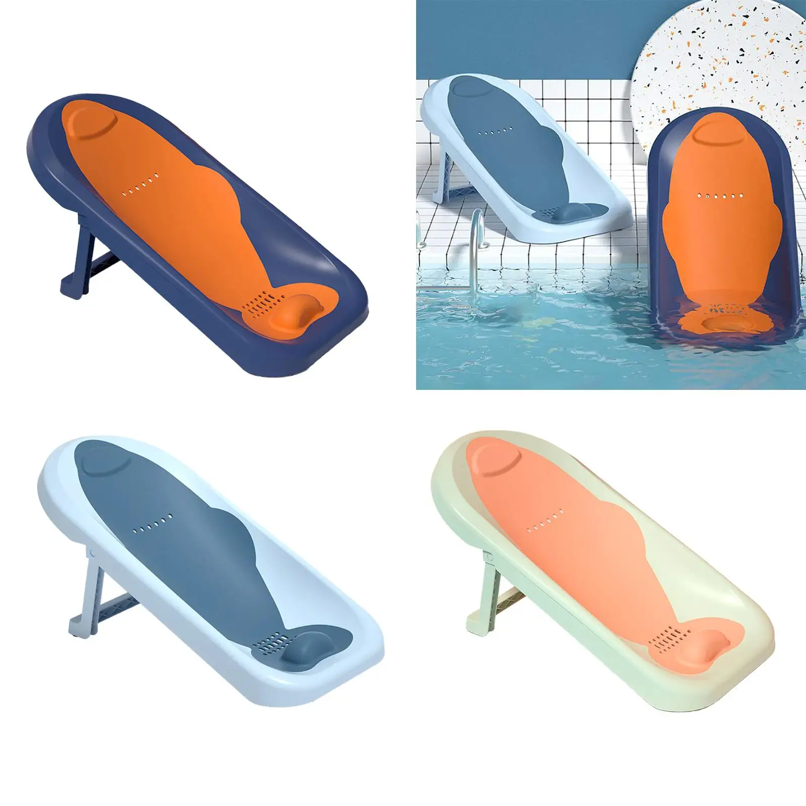 bath Seat Support Rack Use from Birth until Sitting up kids Infant