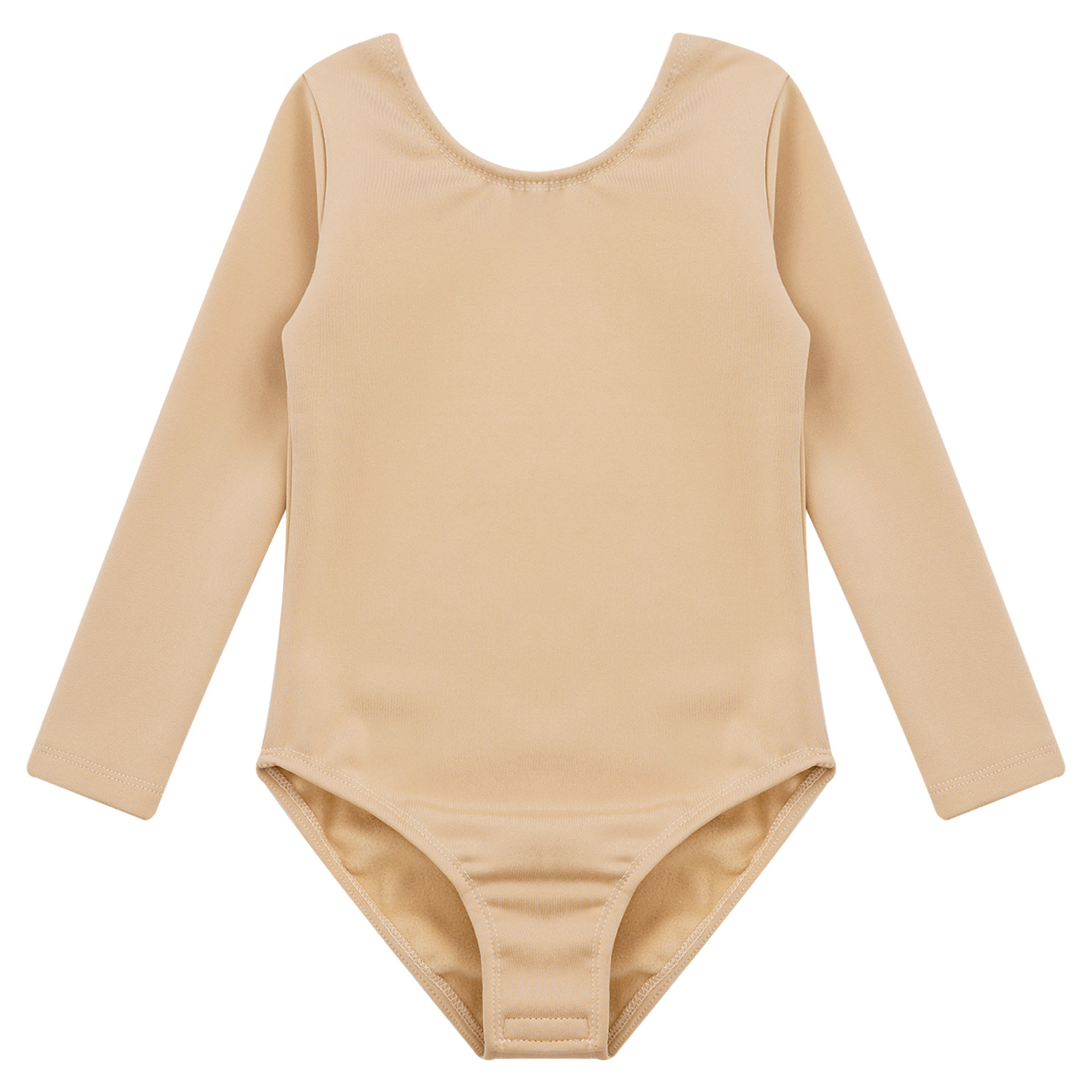Mädchen Ballett Tanz Fleece Gefüttert Thermo-Unterwäsche Top Gymnastik Trikot Training Kostüm Dancewear Eiskunstlauf Yoga Body – Detail 12