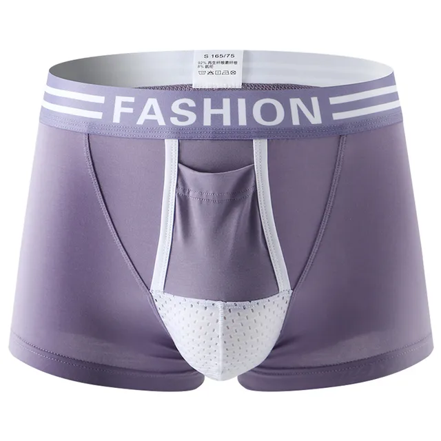 Panties For Men Male Casual Mesh Solid Underwear Pant Separated Type  Knickers Comfortable Boxers