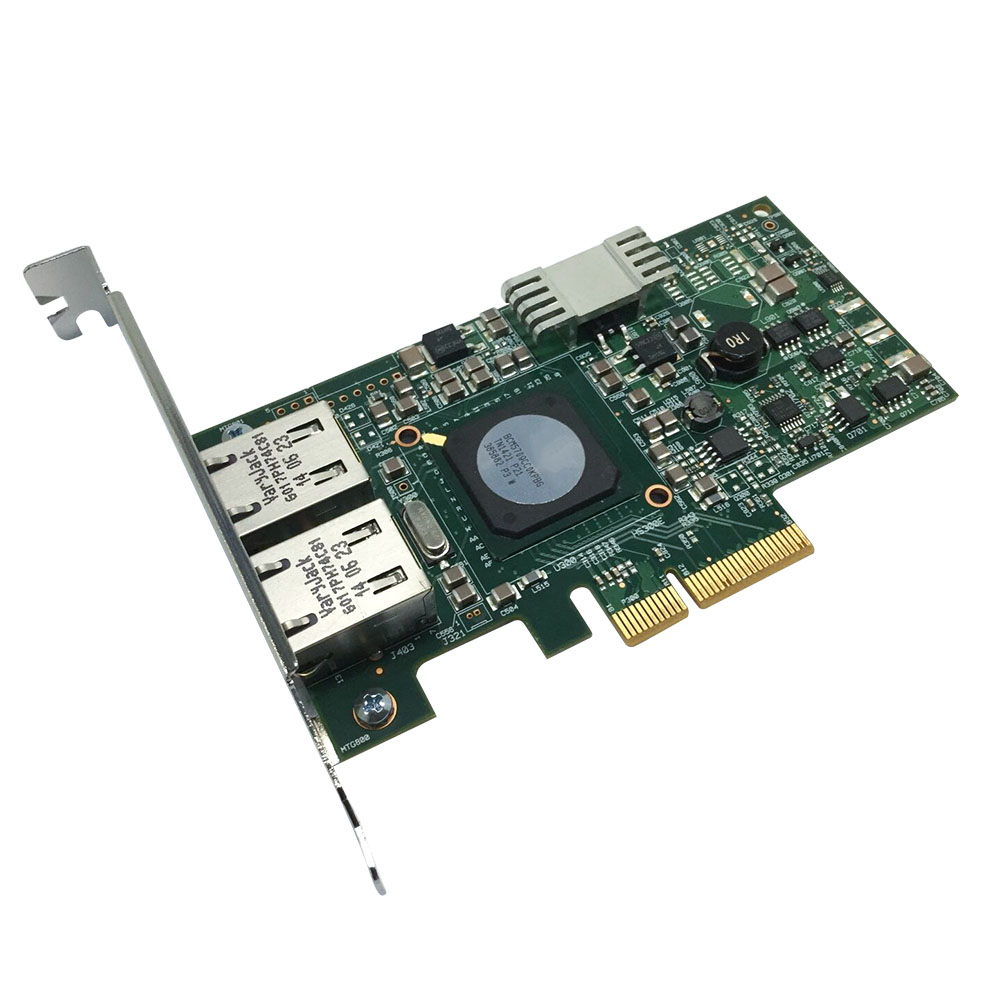 1GB Gigabit Ethernet Placa de Rede PCIe Adaptador para Servidor