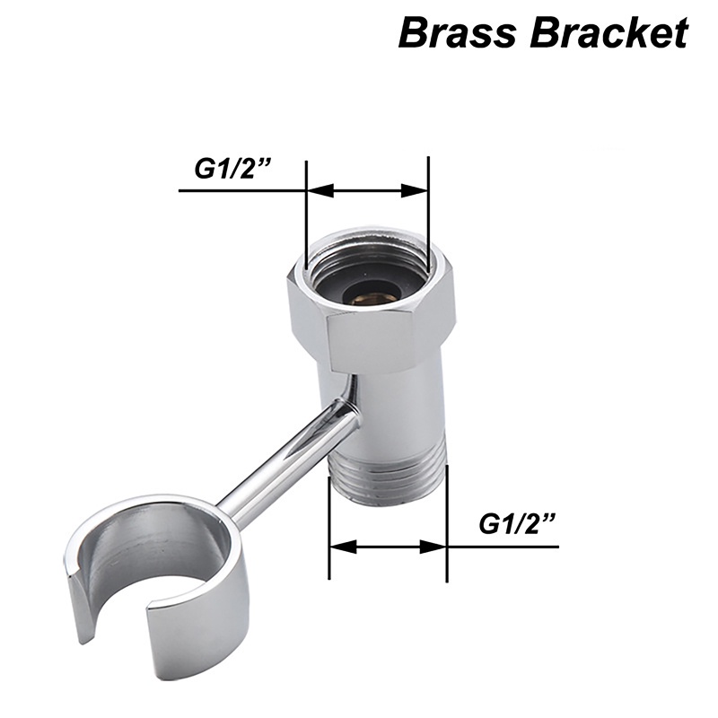 Description Picture 6 of itemHandheld Shower Holder Wall Mounted Bracket Toilet Sprayer Base Support Universal Faucet Replacement Parts 360° Adjustable