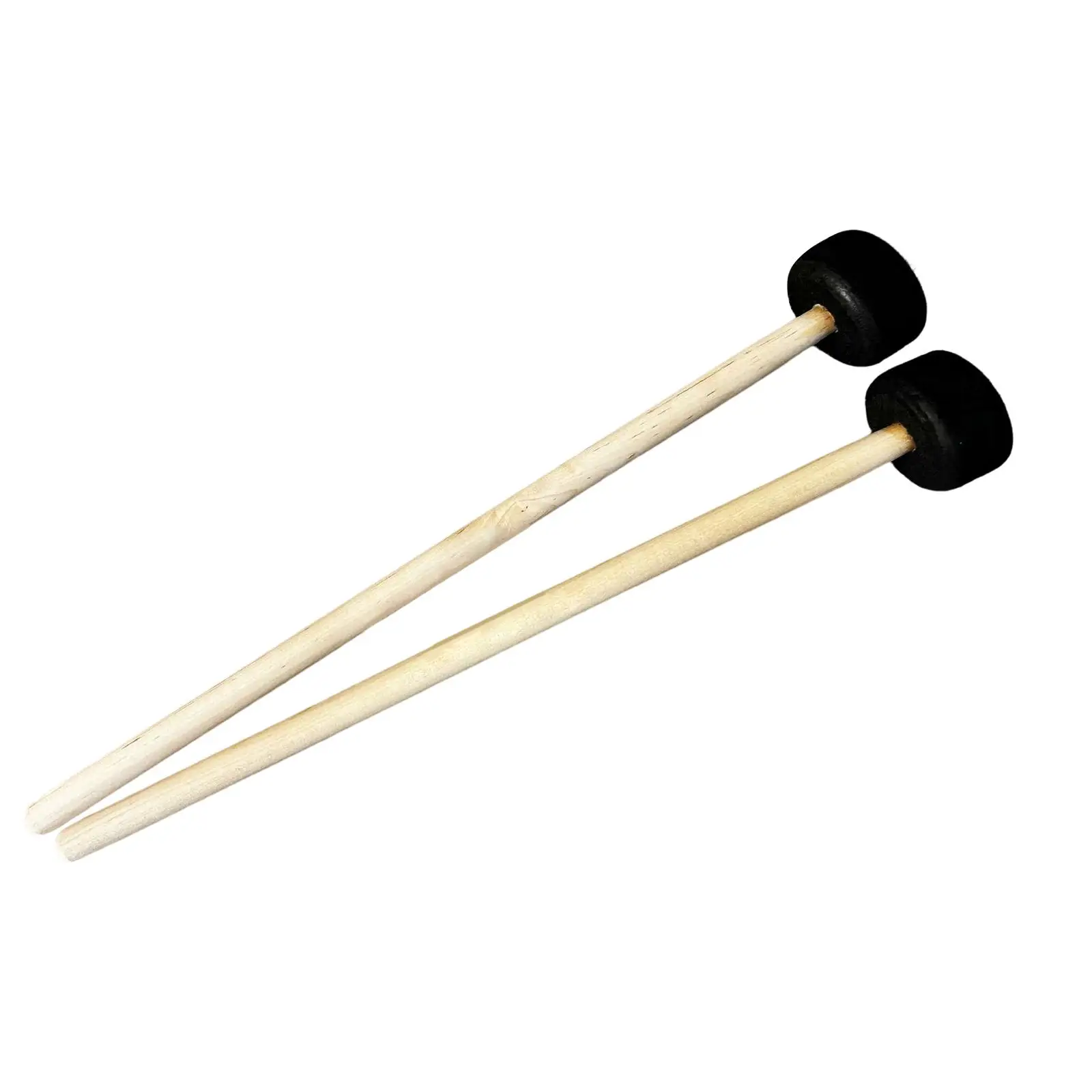 2x Drumsticks Multipurpose Percussion Accessories Wear Resistant Felt Head for