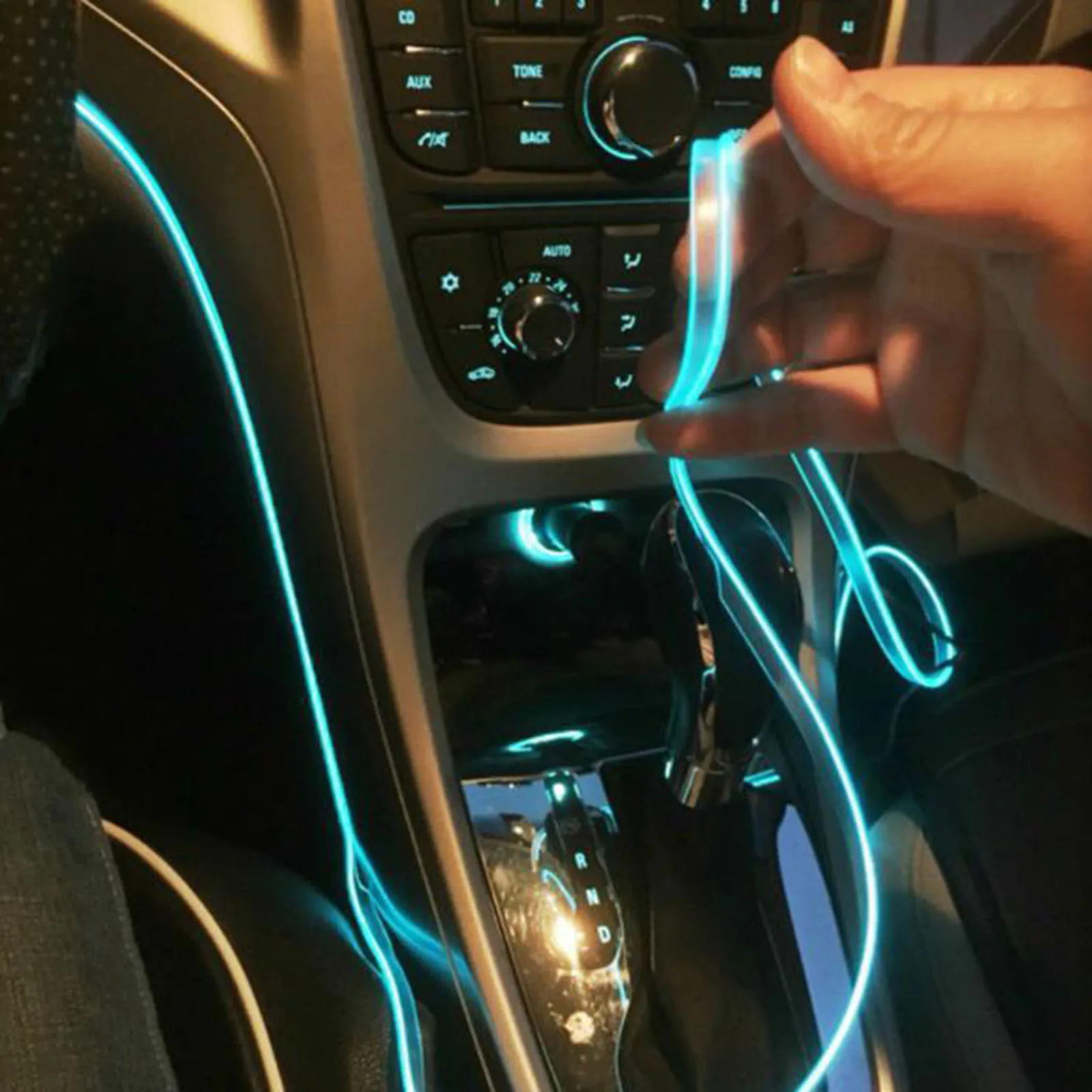 Free Shipping Items Car LED Luminous Line Car Interior Atmosphere Light Guide Light Decoration Car Accessories Dropshiping 12v mini fridge