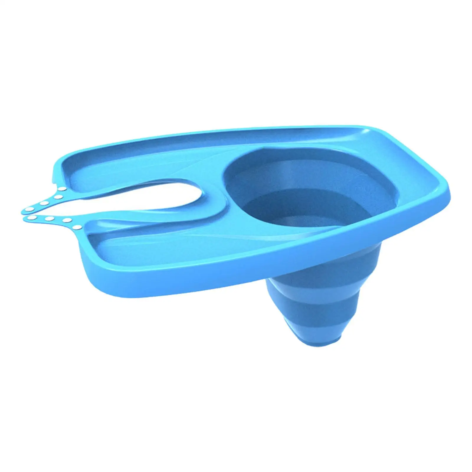 Hanging Hair Washing Basin Tray Foldable Ergonomics TPE Shampoo Sink Mobile Tray for Hair Salon SPA Wheelchair Pregnant Disabled