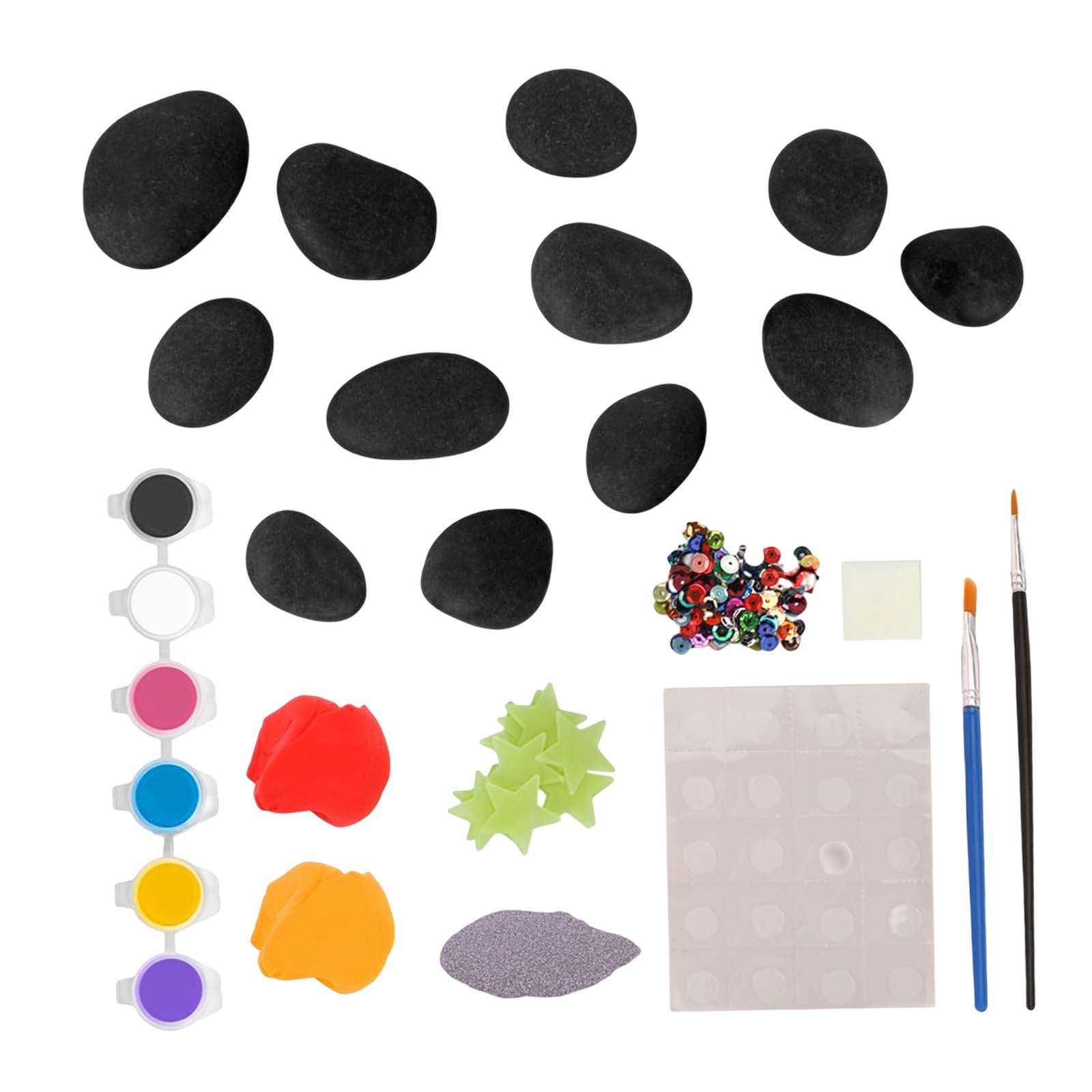 Rock Painting Outdoor Activity Kit Painting Kit for Ages 3, 4, 5 and up Kids