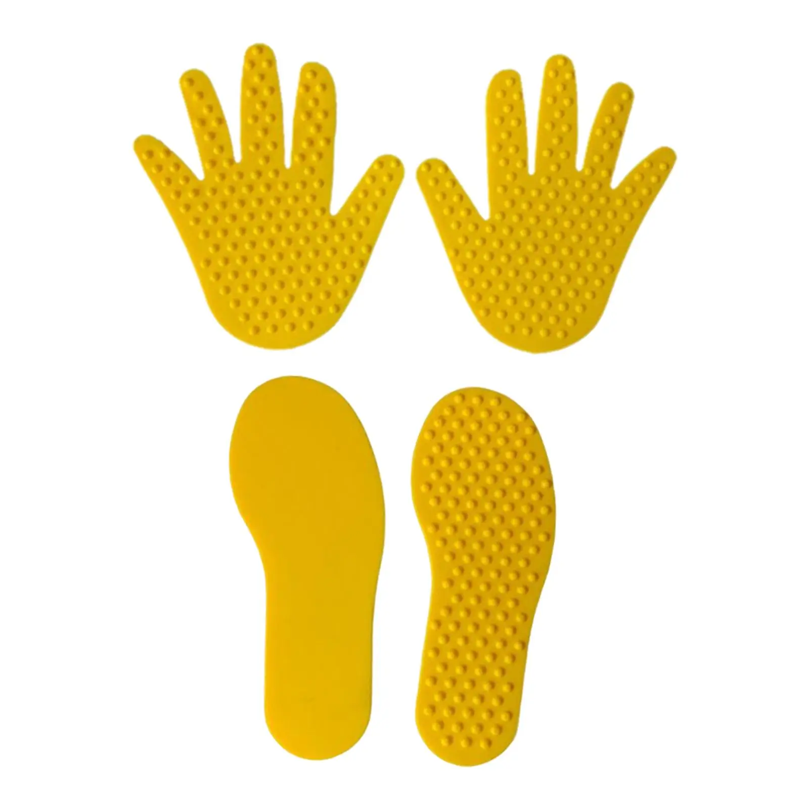 4Pcs Footprint Handprint Toys Balance for Sport Toy Kindergarten Activity
