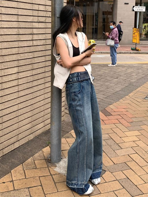 トップス 00s archive sweat tech bias zip vest y2k 2025 Zipper Pocket Design Women Crop Top Y2k Aesthetic