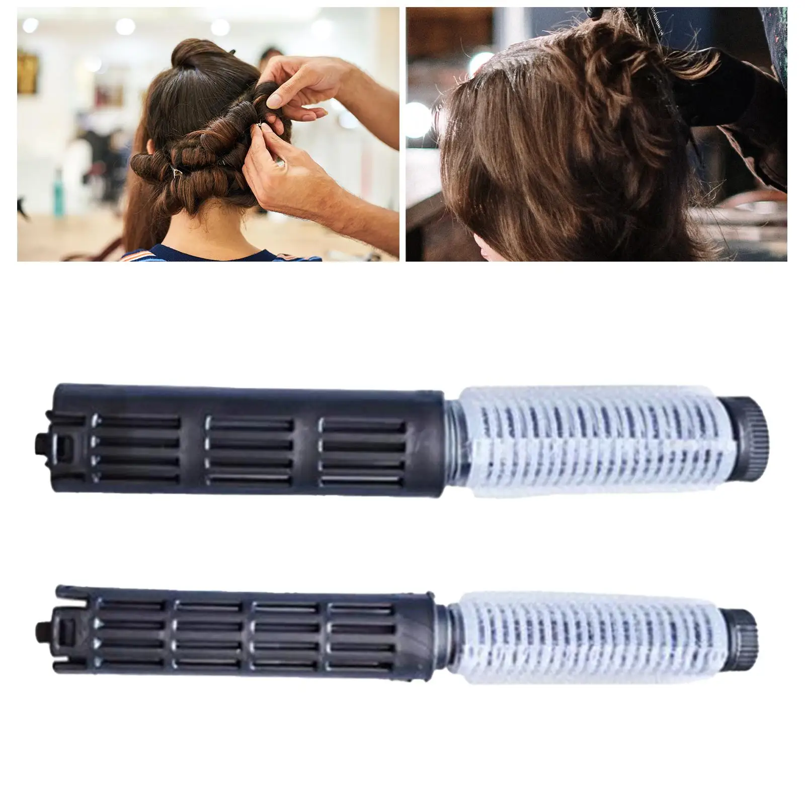 Perm Rods No Heat Durable Hairdressing Styling Tool Non Slip Morgan Perm Curler Clips for Long Short Hair Salon Home Barber