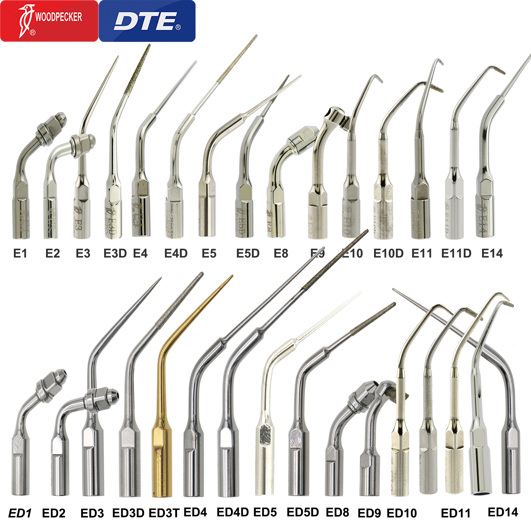 Best of Woodpecker DTE Dental Ultrasonic Scaler Tips Scaling Endo Tip Dentistry Instruments Medical Accessories Fit EMS Satelec NSK Reviews & Tips