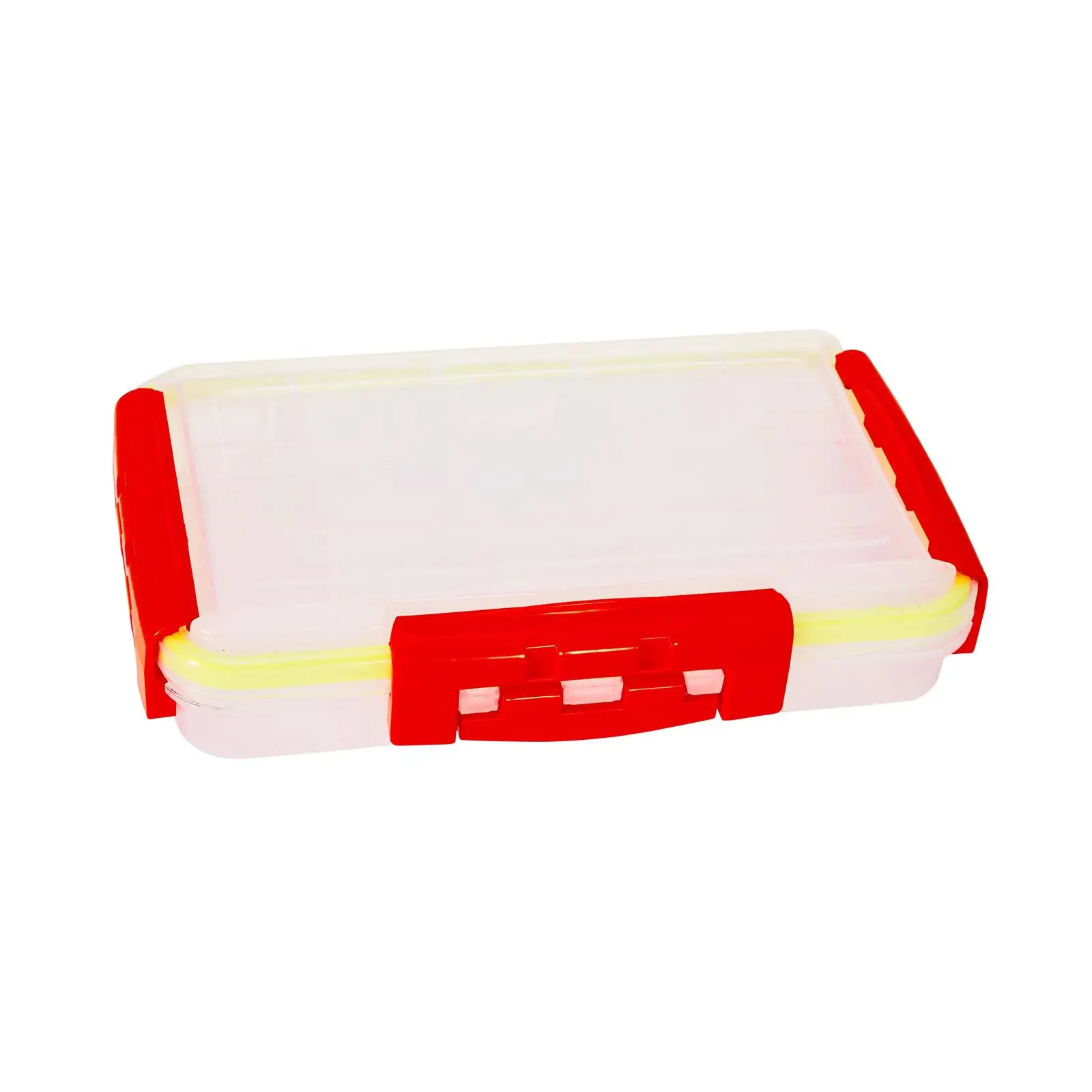 Fishing Tackle Box Organizer Fishing Lure Box Organizer Clear Lid with Removable Compartments