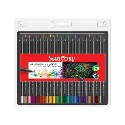 24 Lapices de Colores SuperSoft Faber-Castell