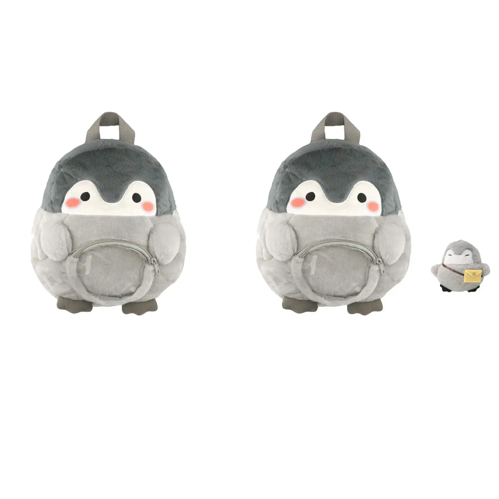 Penguin Backpacks Y2K Plush Bag for Adult Teen Boys Girls