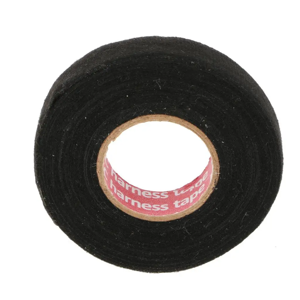 5X Cloth Adhesive Fabric Weft Tapes Wiring Harness High Temp For Looms Cars