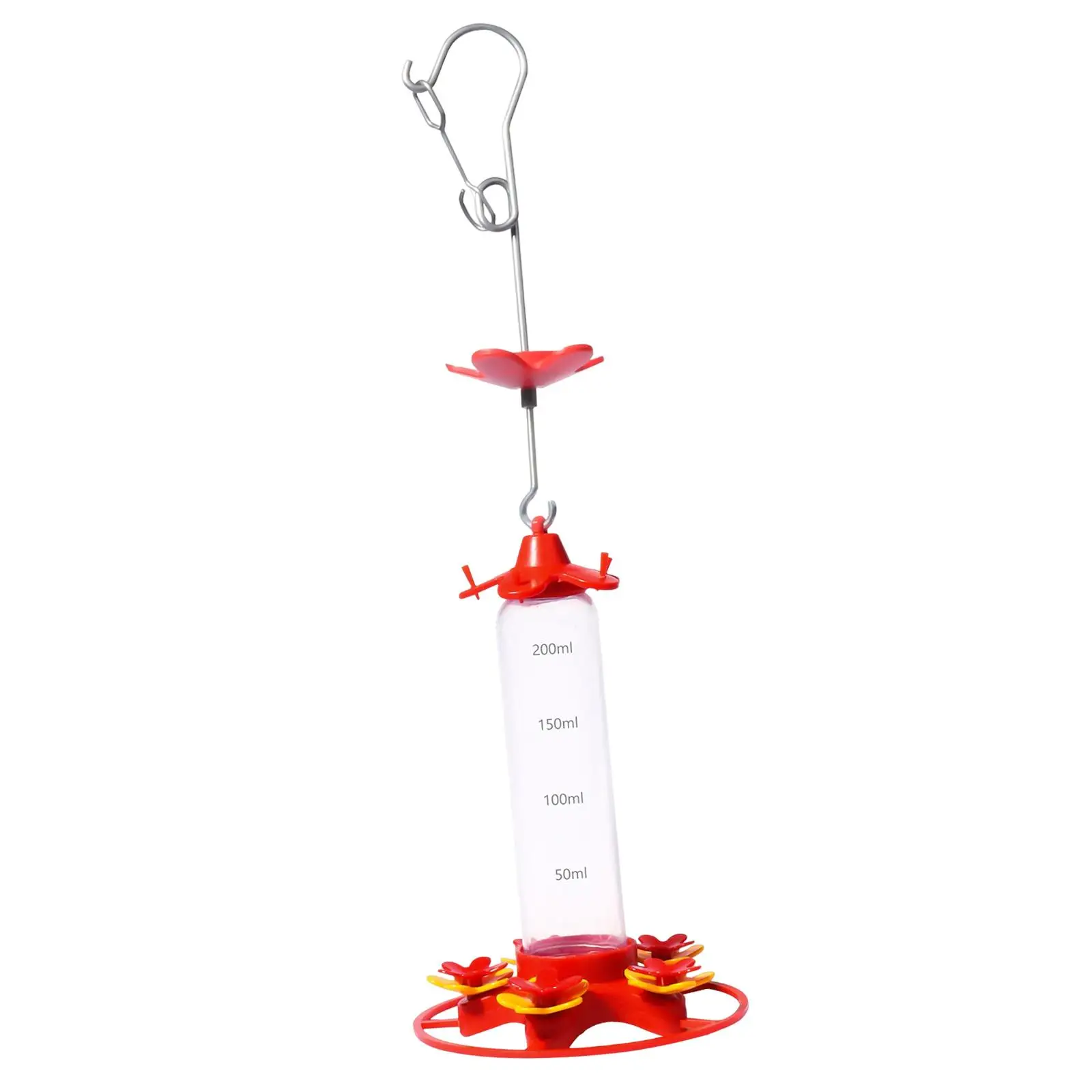 Bird Feeder 10 ounces Easy to Clean Decoration Water Feeder Station Compact Hummingbird Feeder for Outdoor Deck Yard