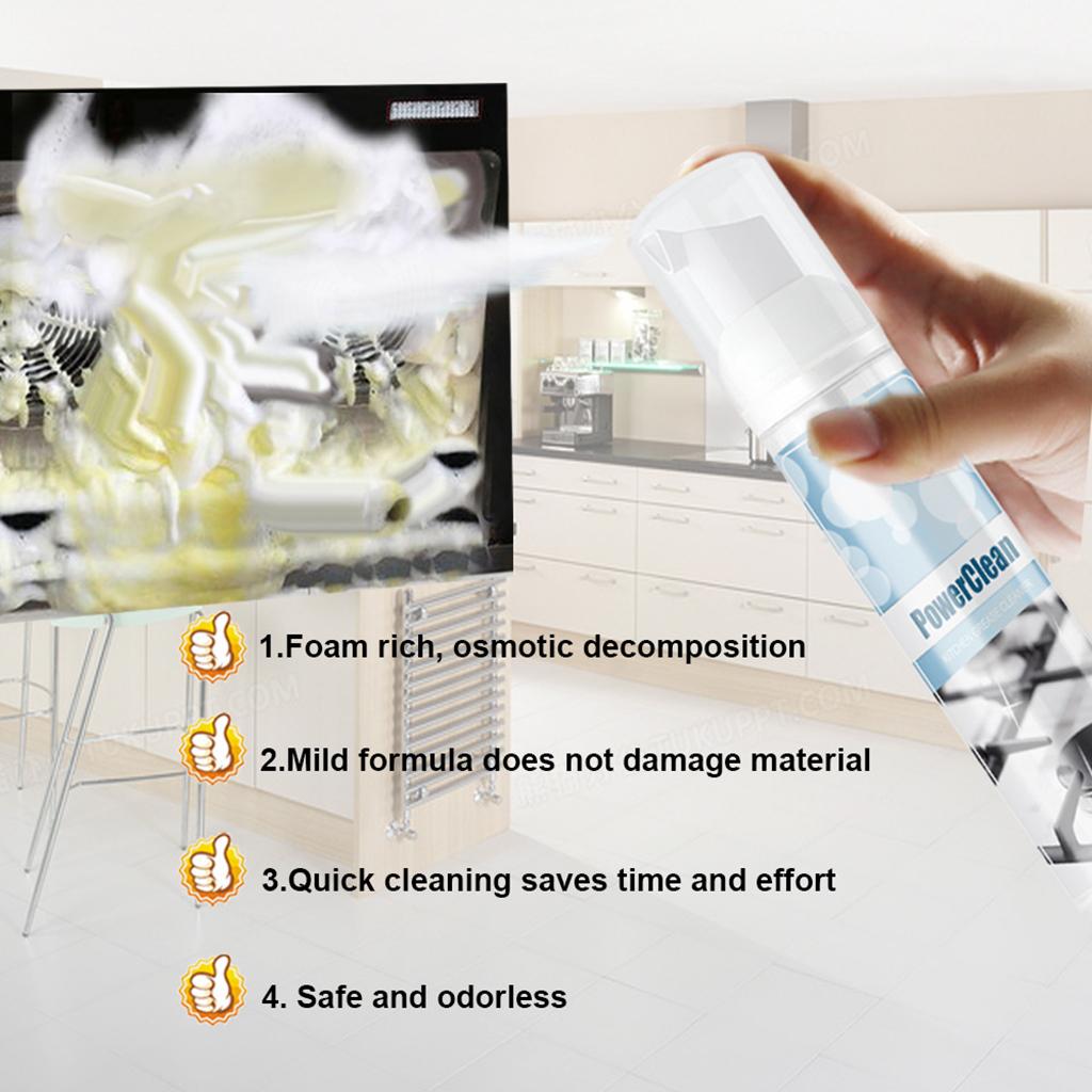 All-Purpose Kitchen Degreaser Cleaner Heavy Duty Cleaner Spray Cleaner for Cooktops