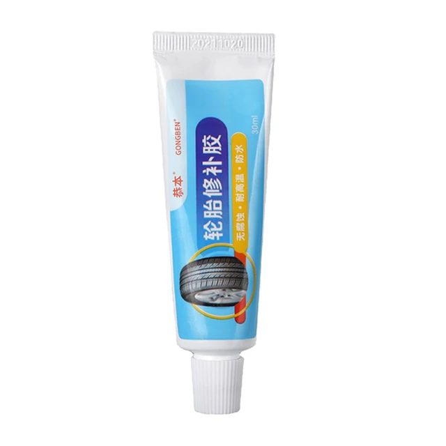 Black Tyre Repair Instant Car Tire Repair Glue Liquid Strong Rubber Glues  Wear-resistant Rubber Non-corrosive Adhesive Glue - AliExpress