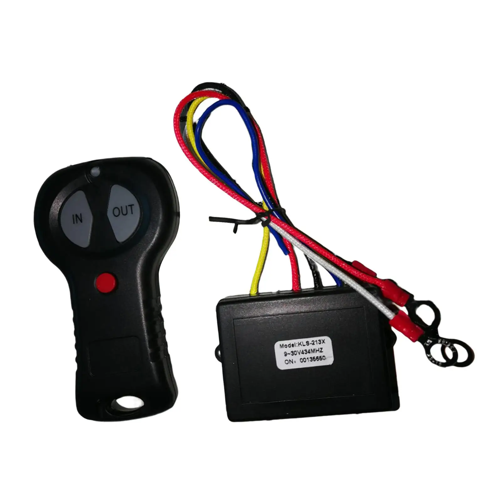 Winch Remote Control with Indicator Light Easy Install Car Truck Winch Control Accessory Switch Handset for Trucks Auto ATV