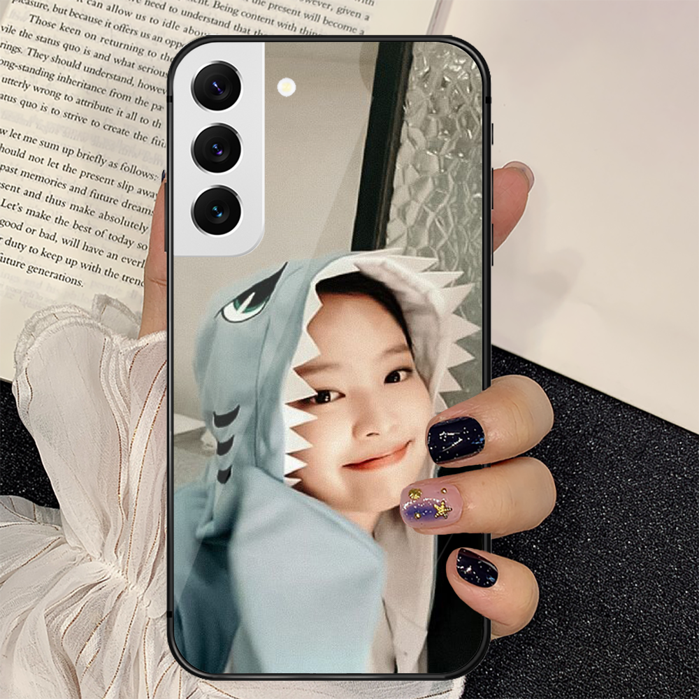 Jennie Kim Kpop корейский чехол для телефона из закаленного стекла для  Samsung Galaxy A S 9 12 13 20 21 22 32 33 Fe 5G Plus Ultra | AliExpress