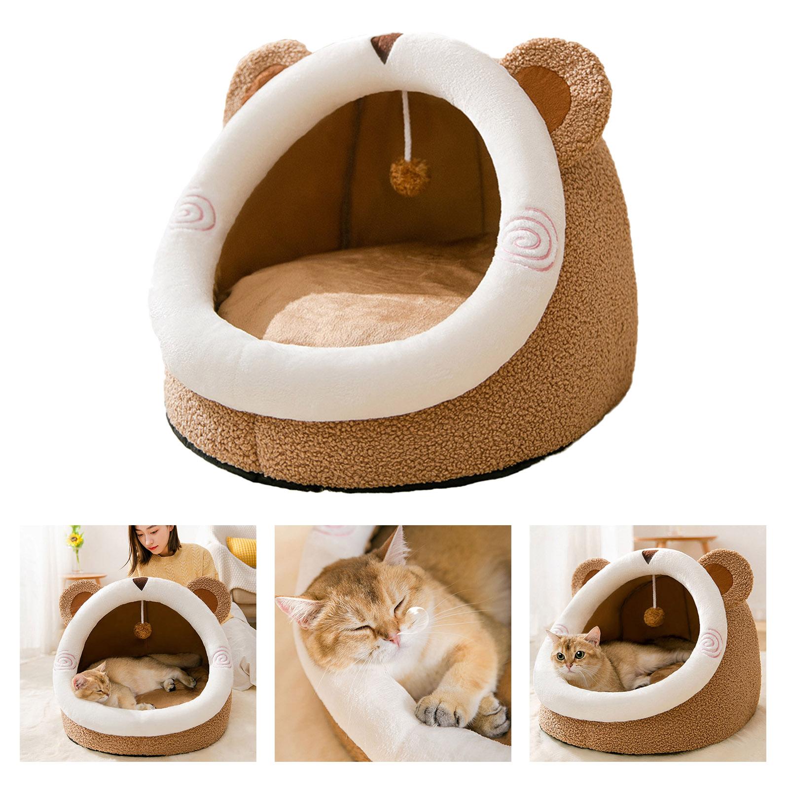 Title 2, Casa Letto Gattino Animale Domestico Igloo Nido...