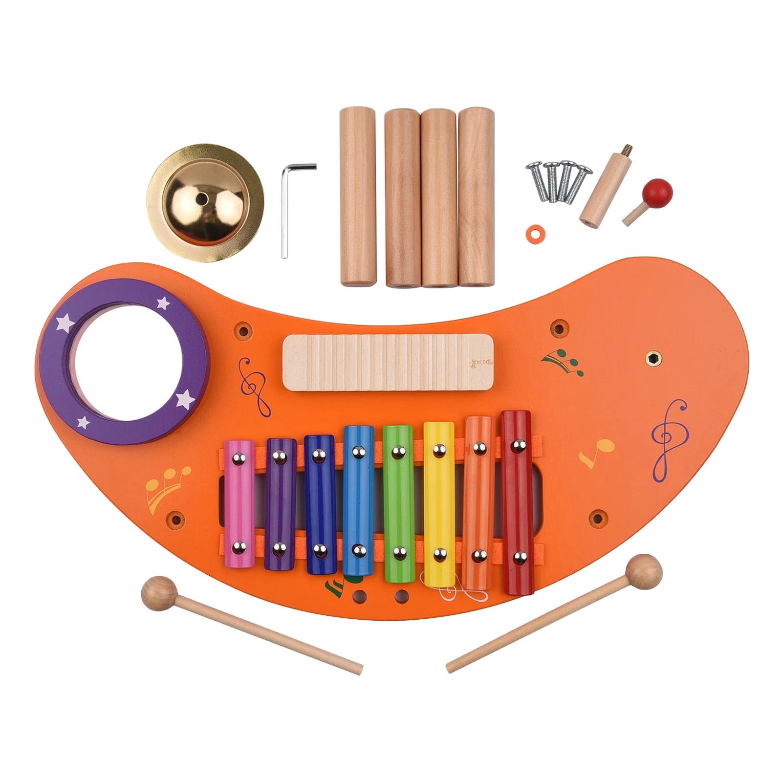 Baby Musical Toys Preschool Education Wooden Premium Material for Birthday Festival Boys& Girls