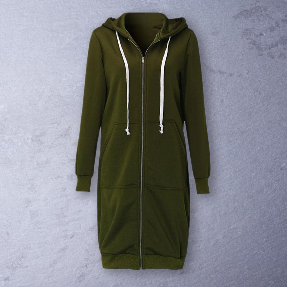 Title 8, Autumn Hoodies Coat Long Winter Hoodies Women T...