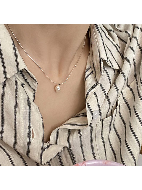 [PRIMAUTE] 韓国☆IU着用☆[SILVER925] PEARL NECKLACE s-l400.jpg