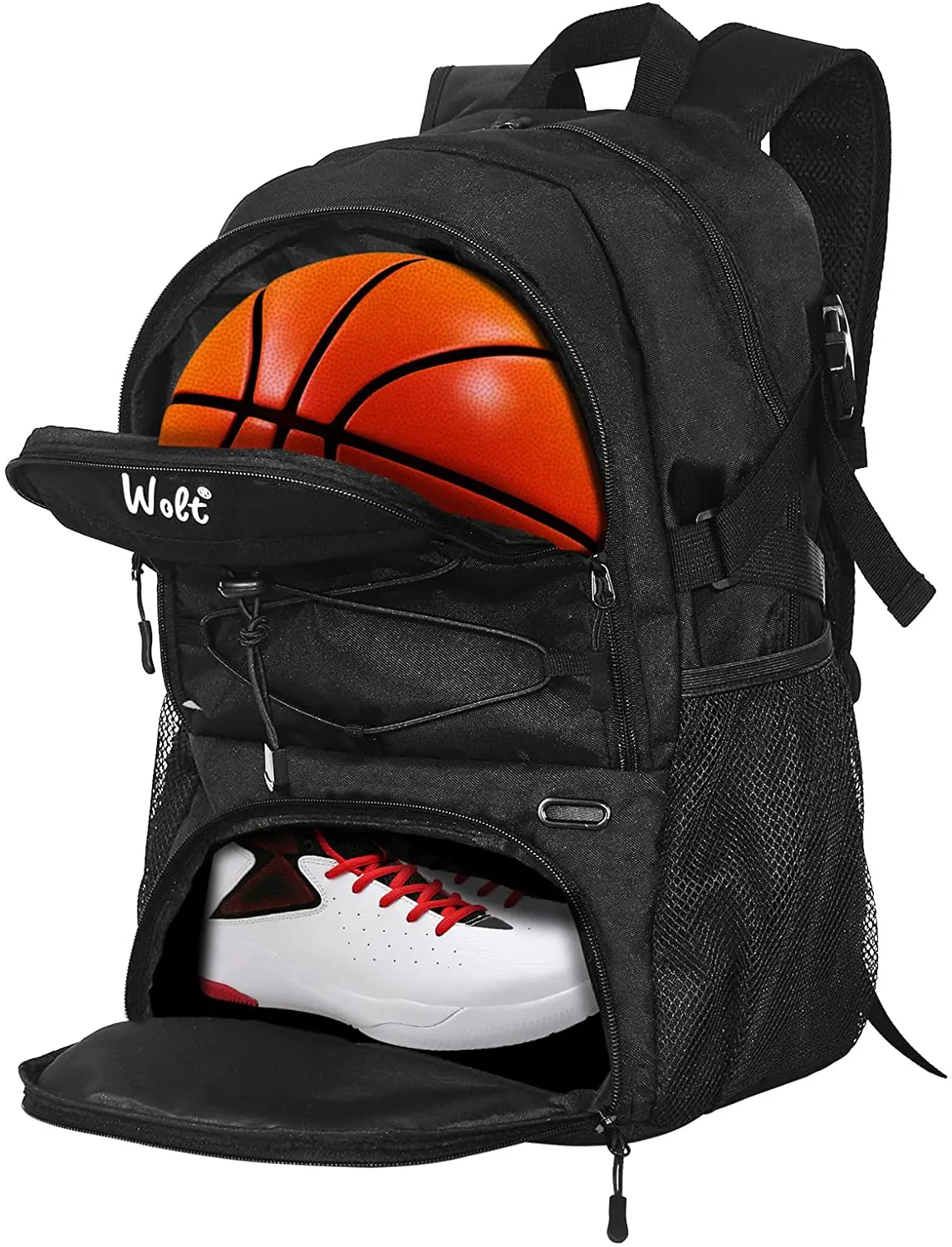 Large basketball backpack
