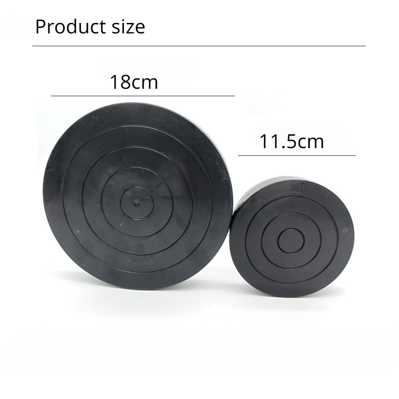 Description Picture 5 of itemPractical Pottery Wheel Rotating Turntable Double-sided 360 Rotating Turntable Clay Sculpture Tool Diameter 11.5/18cm