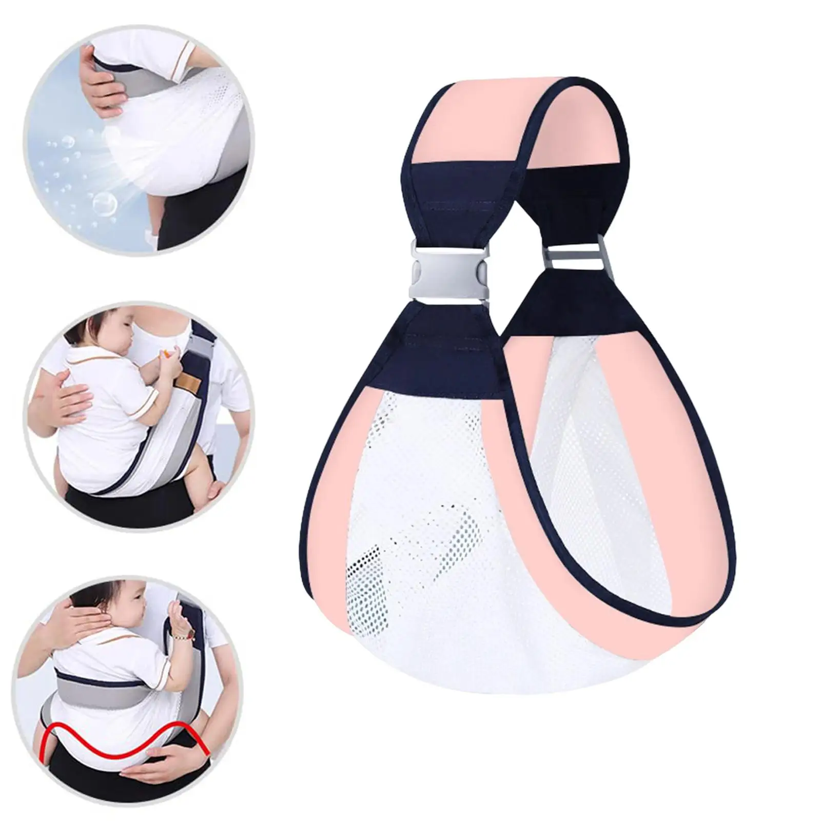 Baby Carrier  Breathable Infant Breastfeeding Nursing Carriers Soft