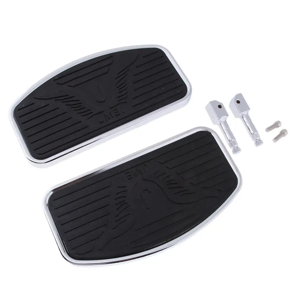 Motorcycle Footpegs Pegs Metal Foot pegs Footrest Footboards for Intruder 400, VTX 1300,VTX 1800