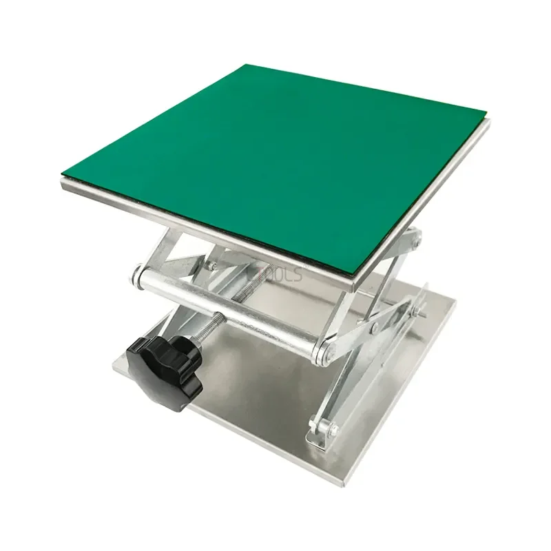 Aço inoxidável Router Lift Table and Mat,
