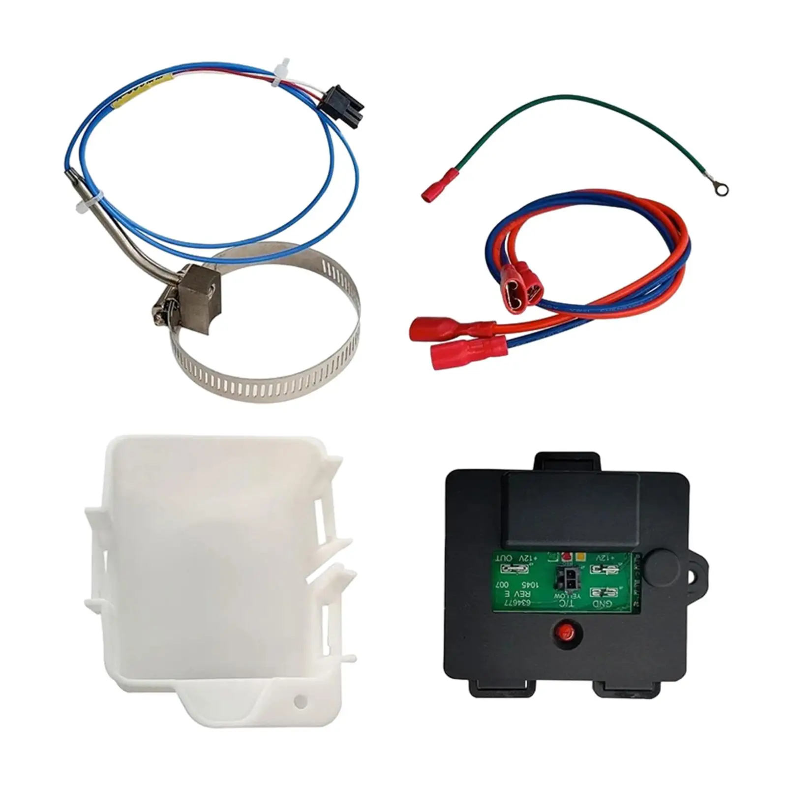 637360 Temp Monitor Control Kits Portable Replacement Parts Cooling Control Kits Professional Refrigerator Parts Home Kitchen