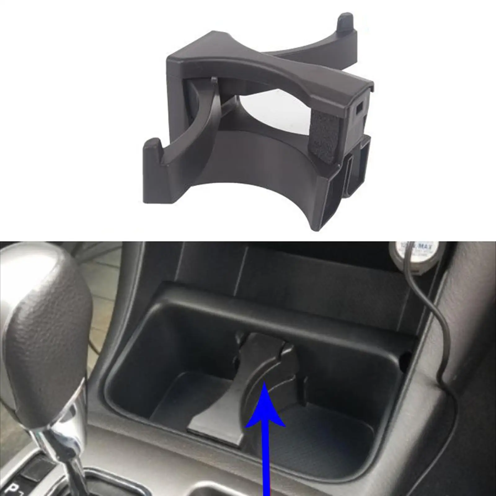balikha Car Auto Center Console Cup Holder Insert Divider Separator Fits for