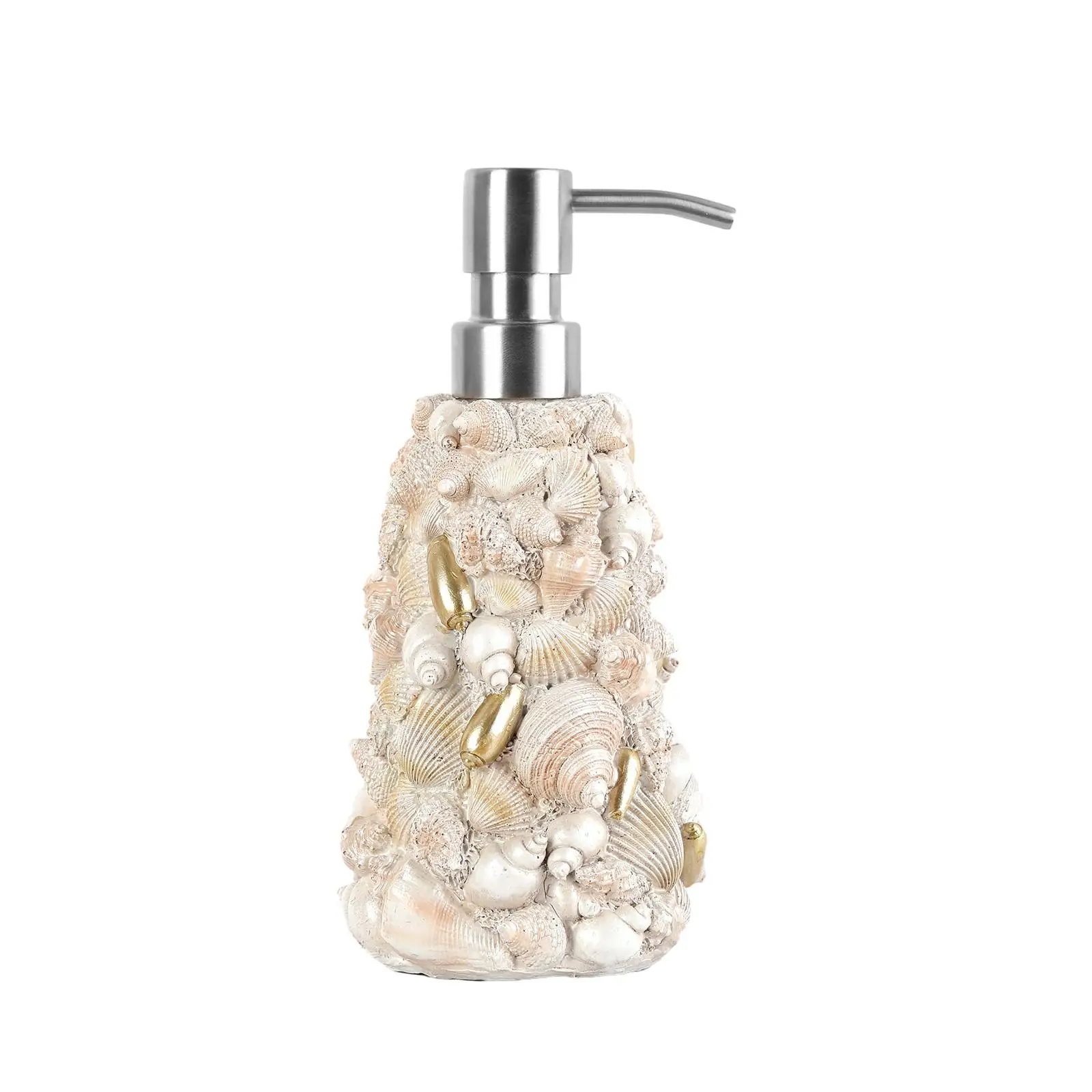 Soap Dispenser Stainless Steel Pump 14oz Pump Bottle Refillable Lotion Bottle for Shampoo Washroom Conditioner Mouthwash