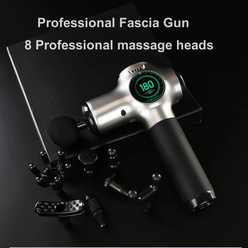 Best of Electric Professional Massager Gun Deep Muscle Massage For Pain Relief Body Relaxion Fascial Gun Fitness Equipment Reviews & Tips