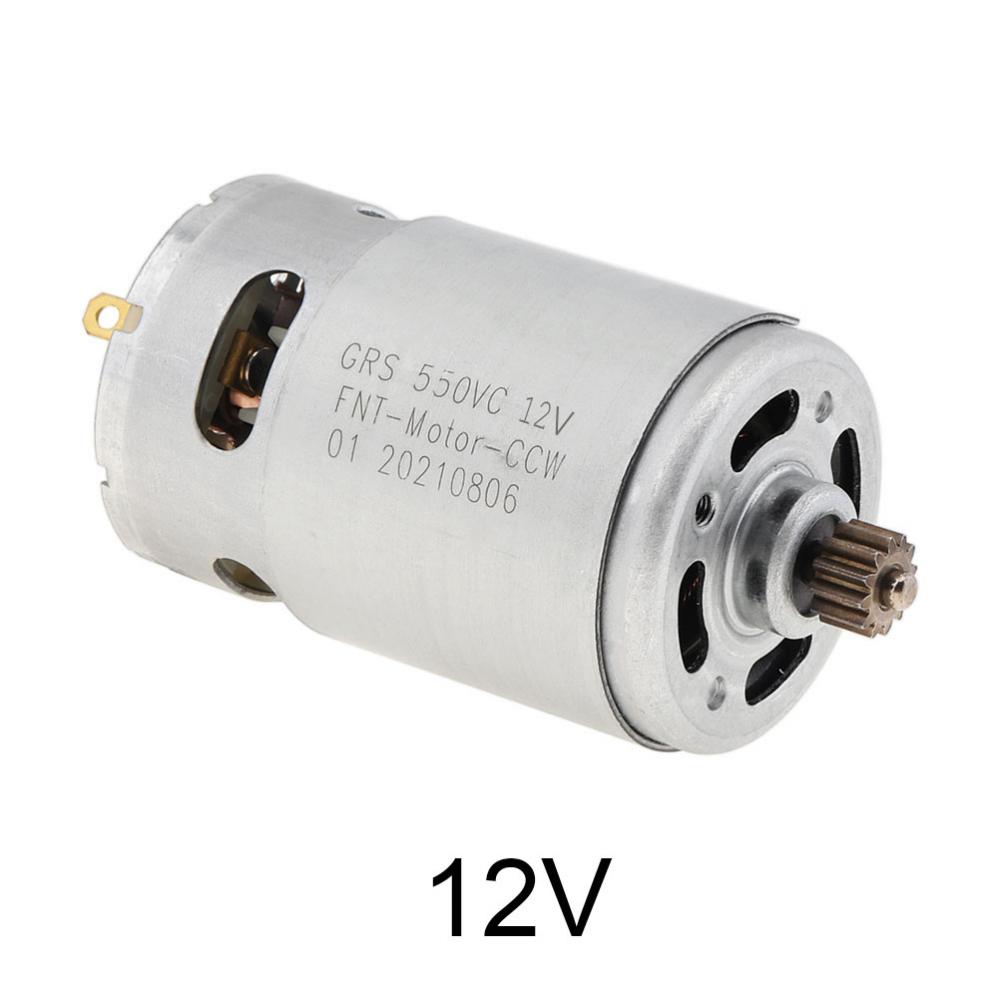 S9b7db1cd9460432588504f4cb6f91f0dW RS550 9/11/12/13/14 silnik elektryczny DC zębów 10.8V/12V/14.4V/16.8V/18V/21V/25V silnik wiertło do wkrętarki z przekładnią o wysokim momencie obrotowym