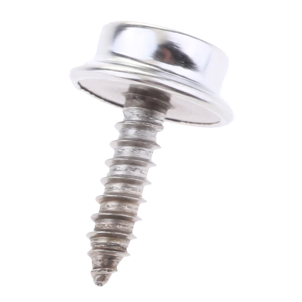 75 Button 15mm Screw Studs Fixing Socket for Boat Canvas Tent Cover